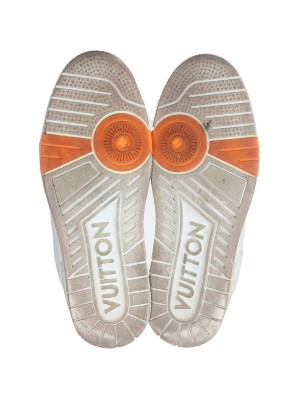 Louis Vuitton LV Trainers Leather Low Cut Sneakers White - Picture 5 of 6